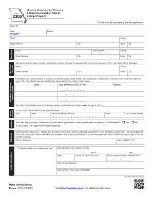 mo form 2305.